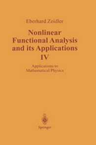 Nonlinear Functional Analysis and its Applications : IV: Applications to Mathematical Physics