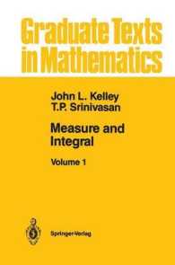 Measure and Integral (Graduate Texts in Mathematics) 〈1〉 （Reprint）