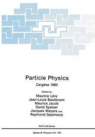 Particle Physics : Cargèse 1985 (NATO Asi Subseries B:)