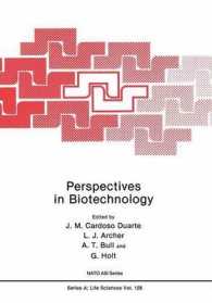 Perspectives in Biotechnology (NATO Science Series A:)