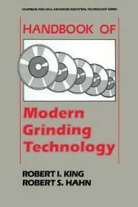 Handbook of Modern Grinding Technology (Chapman and Hall Advanced Industrial Technology Series)