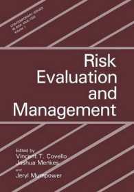 Risk Evaluation and Management (Contemporary Issues in Risk Analysis)