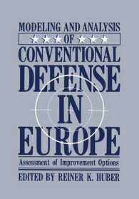 Modeling and Analysis of Conventional Defense in Europe : Assessment of Improvement Options
