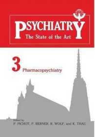 Psychiatry : The State of the Art Volume 3 Pharmacopsychiatry
