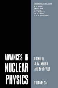 Advances in Nuclear Physics : Volume 15 (Advances in Nuclear Physics)