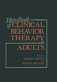 Handbook of Clinical Behavior Therapy with Adults