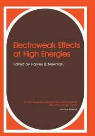 Electroweak Effects at High Energies (Physics of Solids and Liquids)