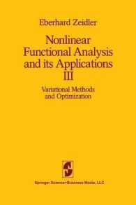 Nonlinear Functional Analysis and its Applications : III: Variational Methods and Optimization