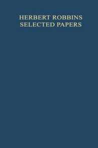 Herbert Robbins Selected Papers （Reprint）