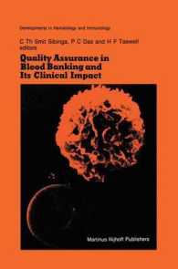 Quality Assurance in Blood Banking and Its Clinical Impact : Proceedings of the Seventh Annual Symposium on Blood Transfusion, Groningen 1982, organized by the Red Cross Blood Bank Groningen-Drenthe (Developments in Hematology and Immunology)