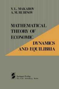 Mathematical Theory of Economic Dynamics and Equilibria