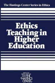 Ethics Teaching in Higher Education (The Hastings Center Series in Ethics)