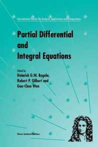 Partial Differential and Integral Equations (International Society for Analysis, Applications and Computation) （Reprint）