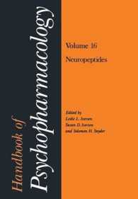 Handbook of Psychopharmacology : Volume 16 Neuropeptides