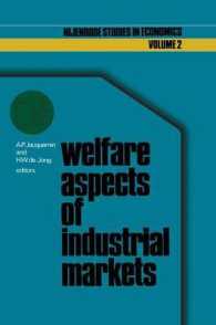 Welfare aspects of industrial markets (Nijenrode Studies in Econometrics)