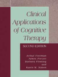 Clinical Applications of Cognitive Therapy （2ND）