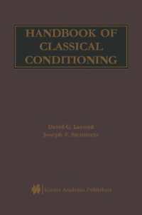 Handbook of Classical Conditioning