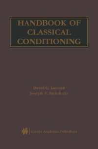 Handbook of Classical Conditioning