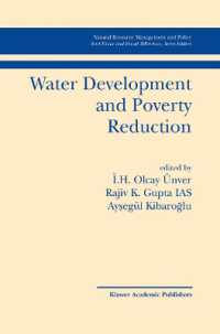 Water Development and Poverty Reduction (Natural Resource Management and Policy)