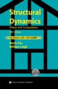 Structural Dynamics (2-Volume Set) : Theory and Computation （5TH）