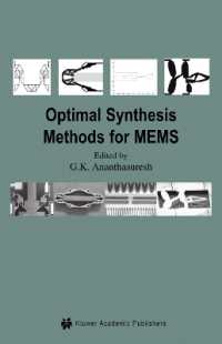 Optimal Synthesis Methods for MEMS (Microsystems)