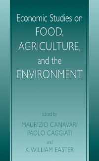 Economic Studies on Food, Agriculture, and the Environment