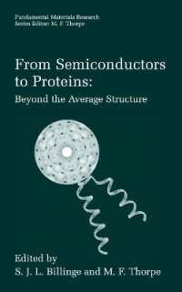 From Semiconductors to Proteins: Beyond the Average Structure (Fundamental Materials Research)
