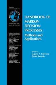 Handbook of Markov Decision Processes : Methods and Applications (International Series in Operations Research & Management Science)