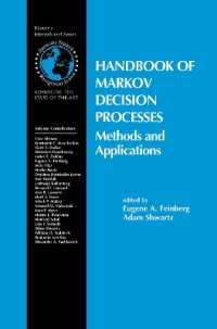 Handbook of Markov Decision Processes : Methods and Applications (International Series in Operations Research & Management Science)