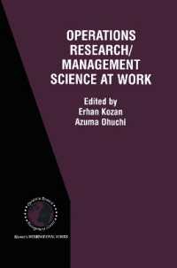 Operations Research/Management Science at Work (International Series in Operations Research & Management Science)