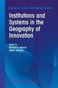 Institutions and Systems in the Geography of Innovation (Economics of Science, Technology and Innovation)