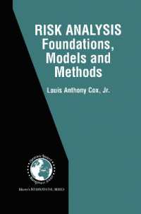 Risk Analysis Foundations, Models, and Methods (International Series in Operations Research & Management Science)