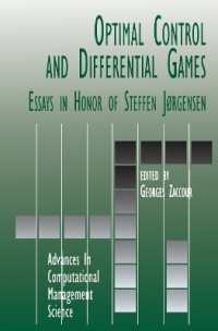 Optimal Control and Differential Games : Essays in Honor of Steffen Jørgensen (Advances in Computational Management Science)