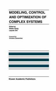 Modeling, Control and Optimization of Complex Systems : In Honor of Professor Yu-Chi Ho (The International Series on Discrete Event Dynamic Systems)