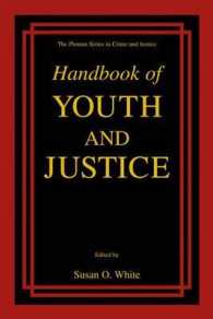 Handbook of Youth and Justice (The Plenum Series in Crime and Justice)