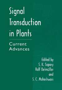 Signal Transduction in Plants : Current Advances