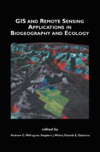 GIS and Remote Sensing Applications in Biogeography and Ecology (The Springer International Series in Engineering and Computer Science)