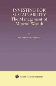 Investing for Sustainability : The Management of Mineral Wealth
