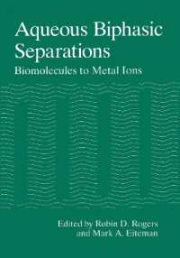 Aqueous Biphasic Separations : Biomolecules to Metal Ions