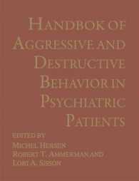 Handbook of Aggressive and Destructive Behavior in Psychiatric Patients