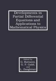 Developments in Partial Differential Equations and Applications to Mathematical Physics