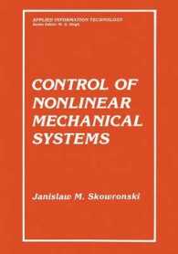 Control of Nonlinear Mechanical Systems (Applied Information Technology)