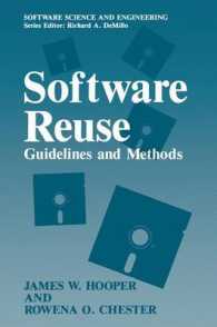Software Reuse : Guidelines and Methods (Software Science and Engineering)