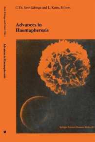 Advances in haemapheresis : Proceedings of the Third International Congress of the World Apheresis Association. April 9-12,1990, Amsterdam, the Netherlands (Developments in Hematology and Immunology)