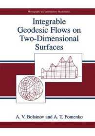 Integrable Geodesic Flows on Two-Dimensional Surfaces (Monographs in Contemporary Mathematics)