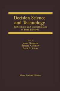 Decision Science and Technology : Reflections on the Contributions of Ward Edwards