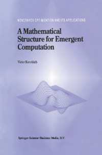 A Mathematical Structure for Emergent Computation (Nonconvex Optimization and Its Applications)