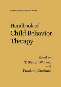 Handbook of Child Behavior Therapy (Issues in Clinical Child Psychology)