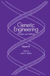 Genetic Engineering : Principles and Methods (Genetic Engineering: Principles and Methods)