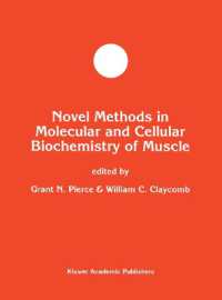 Novel Methods in Molecular and Cellular Biochemistry of Muscle (Developments in Molecular and Cellular Biochemistry)